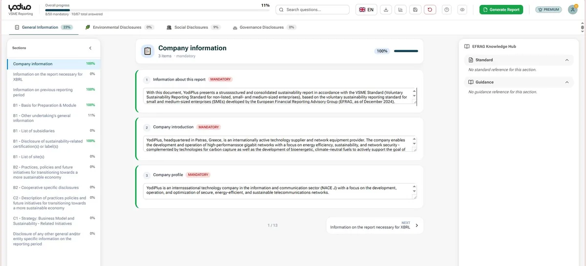 Questionnaire Interface