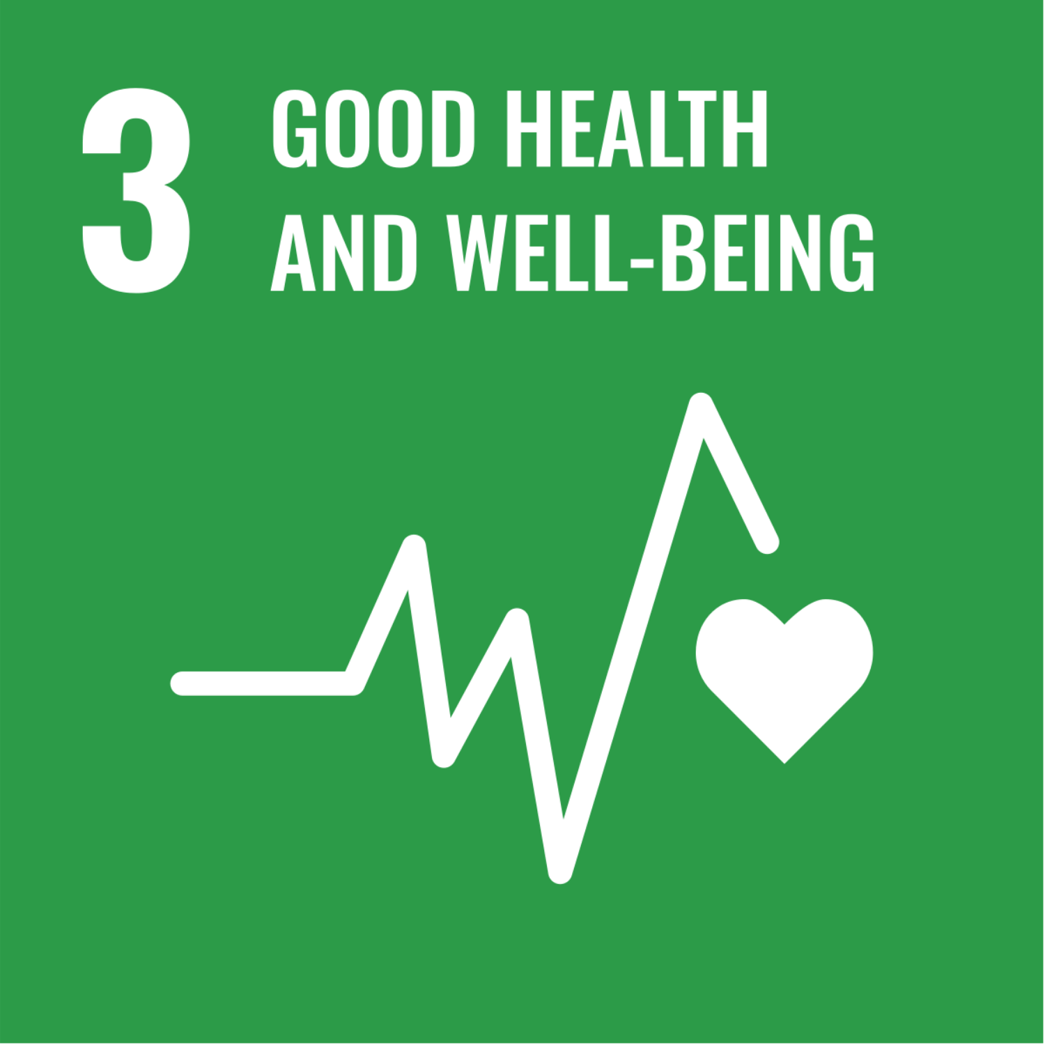 Icon for 'Sustainable Development Goal 3